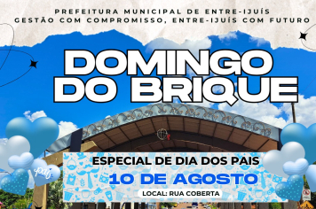 Domingo do Brique será alusivo ao Dia dos Pais