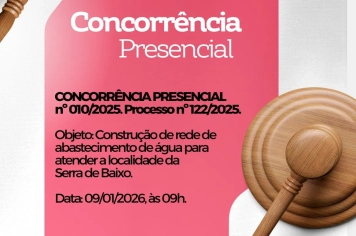 Concorrência presencial