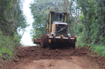 Secretaria de Obras realiza melhorias no Rincão dos Peyrot