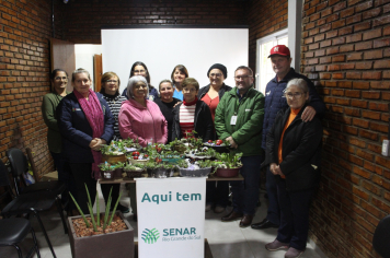 Curso gratuito de jardinagem