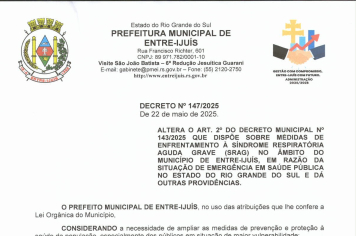 Decreto Municipal de Restrições de Saúde