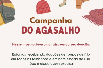 Campanha do Agasalho 2025 – Aqueça Corações Neste Inverno