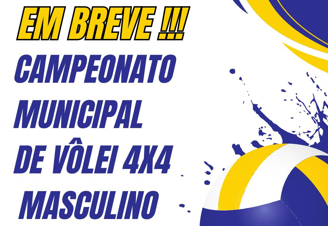 Campeonato Municipal de Vôlei 4x4