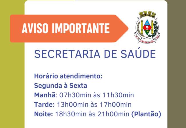Secretaria de Saúde retorna ao expediente normal