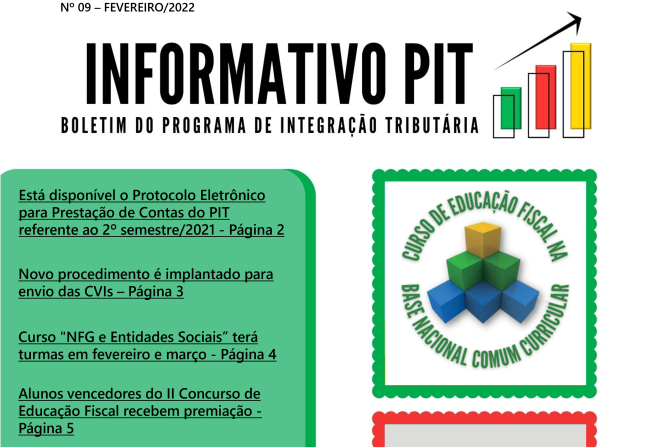 Informativo PIT - Nº 9 – Fevereiro/2022