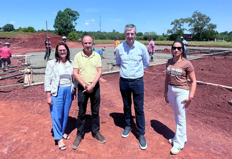 Secretário Estadual de Cultura visita obras do museu da Siderurgia nas Américas
