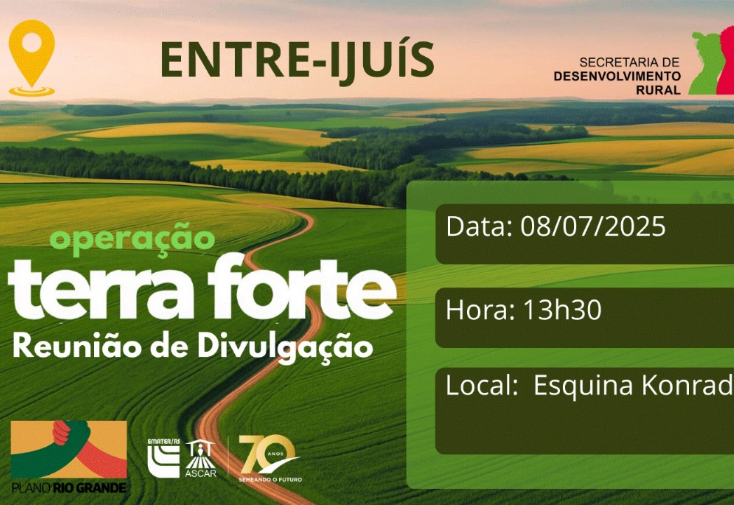 Operação Terra Forte ocorre na terça-feira 
